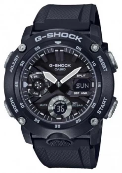 Image of Casio G-Shock Carbon Core Guard Black Rubber Strap GA- Watch