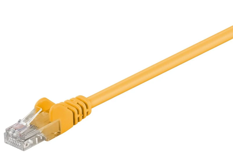 Image of Microconnect B-UTP50025Y networking cable Yellow 0.25 m Cat5e U/UTP (U