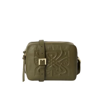 Image of Biba BIBA Leather Rachel Cross Body Bag - Olive