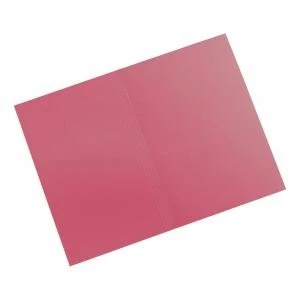 Image of Elite Square Cut Folders Manilla 315gsm Foolscap Red Pack 100 508996