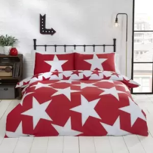 Image of All Star Red - Duvet Cover Set, Double