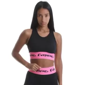 Image of Ript Crop Top Ladies - Black