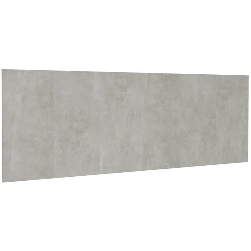 Image of VIDAXL Wall Headboard Concrete Grey 240x1.5x80cm Engineered Wood vidaXL 8720286964651