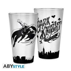 Image of DC Comics - Batman Dark Knight Large Glass