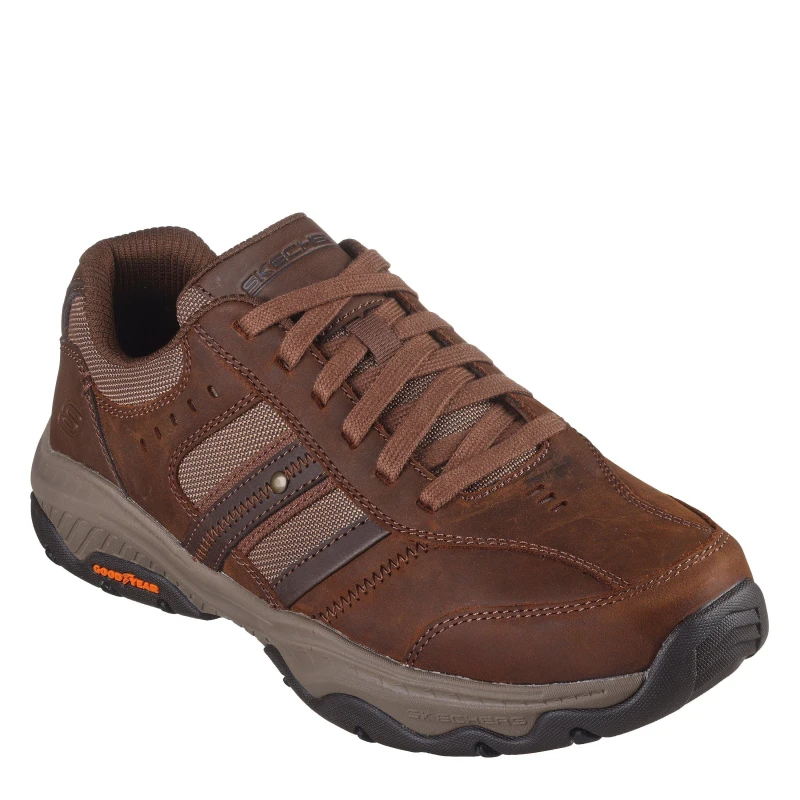 Image of Skechers Relaxed Fit: Craster - Archdale Dark Brown male 7 (41)