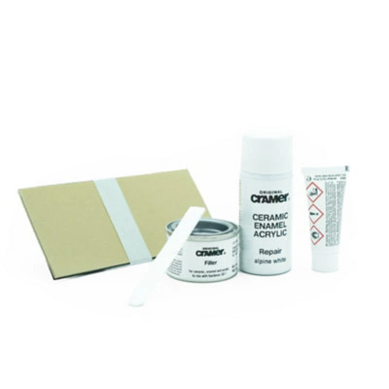 Image of Cramer Ceramic/enamel Repair Kit - Alpine White