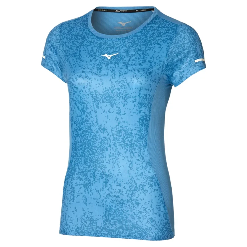 Image of Womens Jersey Mizuno Premium Aero Wos Bleu Female M