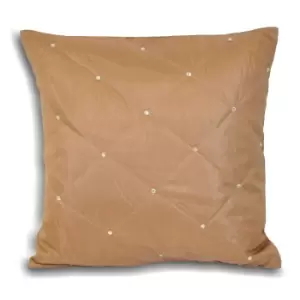 Image of Riva Home Vivaldi Cushion Cover (45x45cm) (Latte)