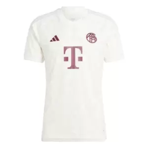 Image of adidas Bayern Munich Third Shirt 2023 2024 Adults - White