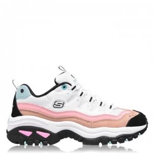 Image of Skechers Energy Trainers Ladies - White/Pnk/Blk