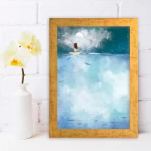 Image of AC473533138 Multicolor Decorative Framed MDF Painting