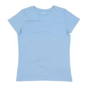 Image of Mantis Womens/Ladies Organic T-Shirt (S) (Sky Blue)