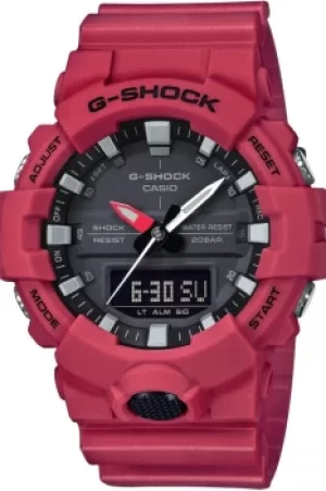 Image of Mens Casio G-Shock Alarm Chronograph Watch GA-800-4AER