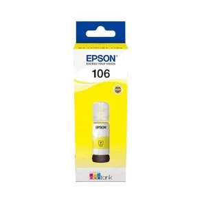 Image of Epson 106 Ecotank Yellow Ink Bottle