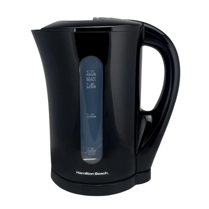 Image of Hamilton Beach HB1107B HB1107B 1.7L Jug Kettle - Black Hamilton Beach HB1107B