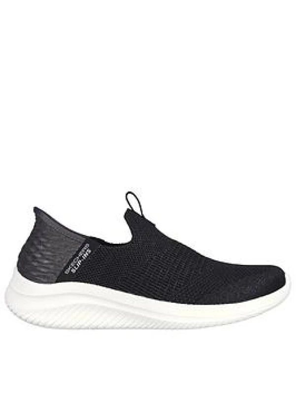 Image of Skechers Wide Fit Ultra Flex 3.0 Trainer - Black Size 3, Women Black W6YVN Female 3