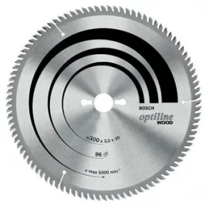 Image of Bosch 2608640675 Table Saw Blade Optiline Wood 400x30x3.5mm 60 Teeth