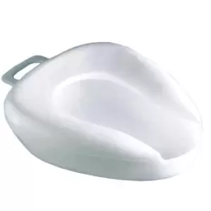 Image of NRS Healthcare Oak Leaf Bedpan for Shower Commode Chair