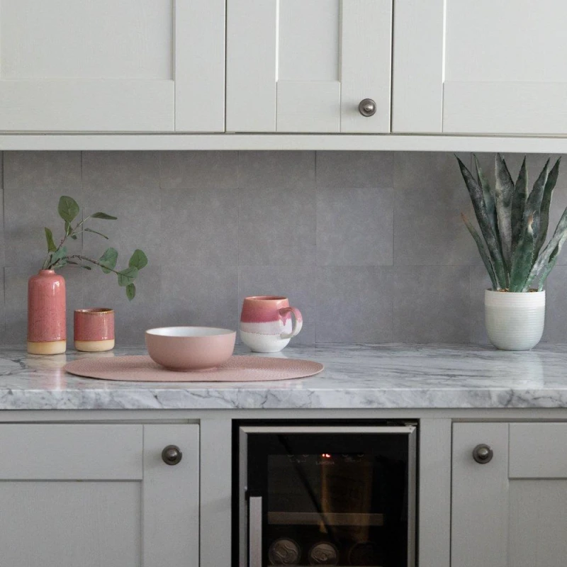 Image of D C Fix Self Adhesive Vinyl Wall Tiles Cement Light Grey Light Grey unisex 0.42 SQM