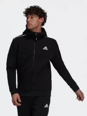 Image of adidas Z.n.e. Sportswear Hoodie, Black, Size L, Men