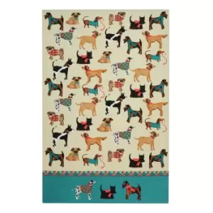 Image of Ulster Weavers Hound Dog Cotton Tea Towel Natural