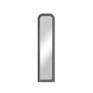 Image of Arched Leaner Mirror In Grey