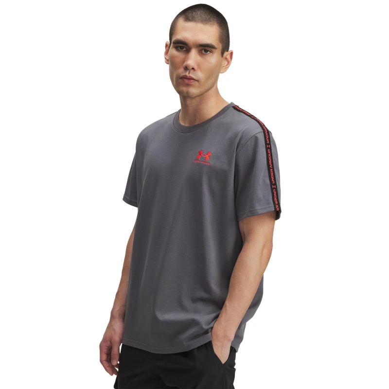 Image of Under Armour Mens Icon Regular Fit T-Shirt Castlerock male S