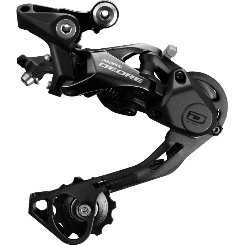 Image of Shimano Deore M6000 10 Speed Rear Derailleur - Black GS