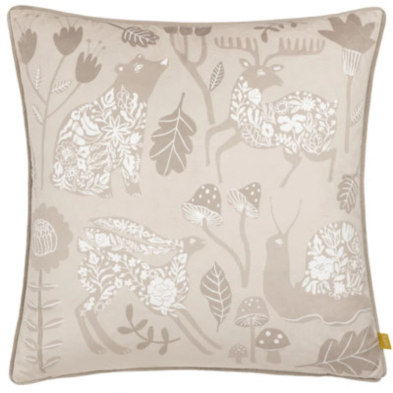 Image of Nook Cushion Greige, Greige / 50 x 50cm / Polyester Filled