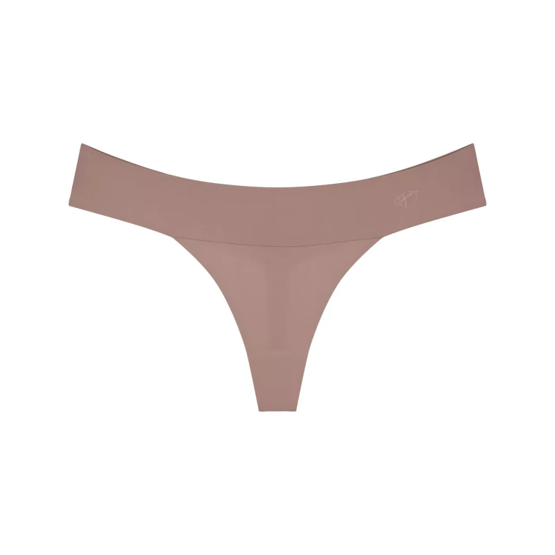 Image of Triumph Womens thong Triumph Make-Up Illusion Marron Female 40