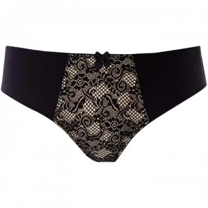 Image of Charnos Superfit lace brief - Black