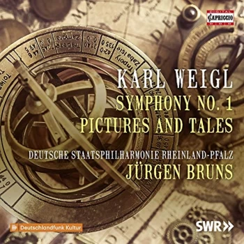 Image of Deutsche Staatsphilharmonie Rheinland-Pfalz - Karl Weigl: Symphony No. 1/Pictures and Tales CD