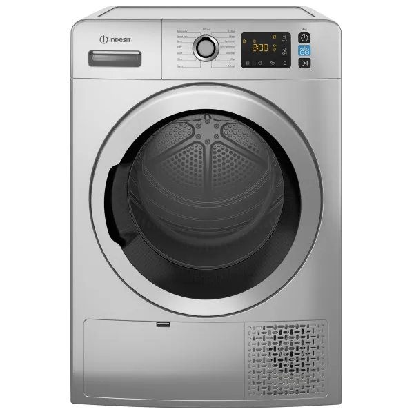 Image of Indesit YTM1192SSX 9KG Heat Pump Condenser Dryer