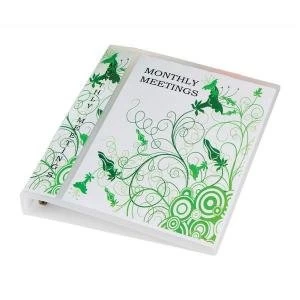 Image of Elba Polyvision Maxi Presentation Binder Polypropylene 4 D Ring 30mm