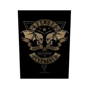 Image of Avenged Sevenfold - Orange County Back Patch