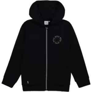 Image of Boss Hooded tracksuit cardigan - Blue