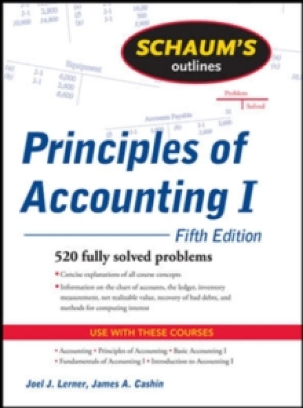 Image of Schaum's Outline of Principles of Accounting I. Paperback. By Joel J Lerner, James A Cashin Books