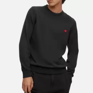 Image of HUGO San Cassius-C1 Cotton-Knit Jumper - XXL