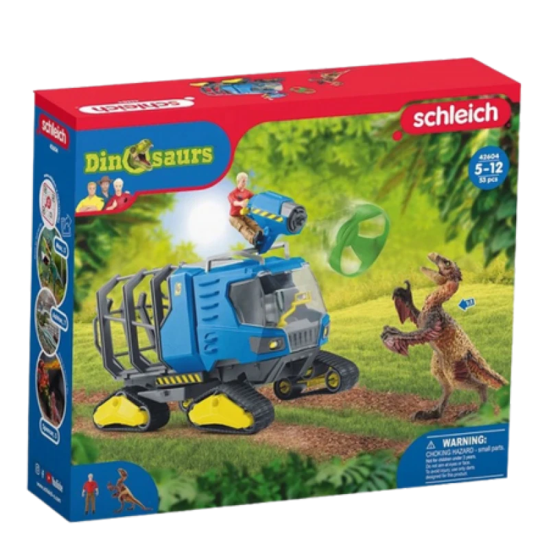 Image of Schleich Dinosaurs Track Vehicle T - Multi Multi One Size