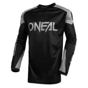 Image of O'Neal Matrix Ridewear Long Sleeve Jersey Black/Grey Medium