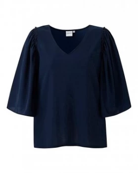 Image of Junarose Angel Sleeve Blouse