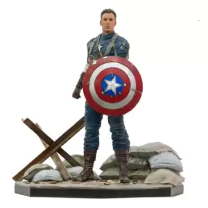 Image of Iron Studios 1:10 Captain America The First Avenger Art Scale Statue MCU 10 Years Event Exclusive