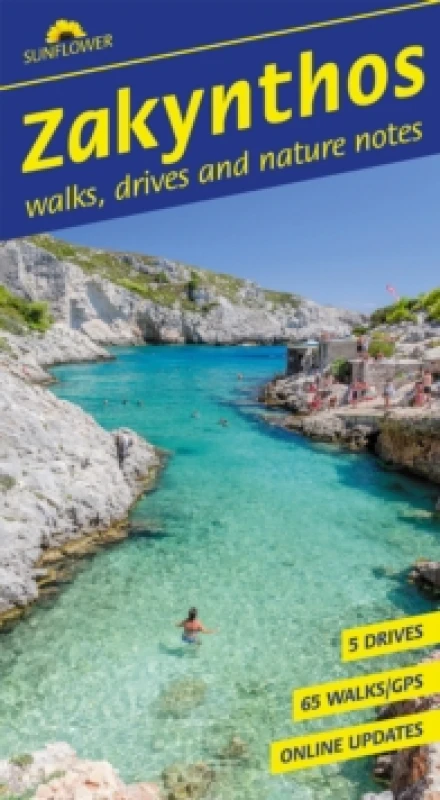 Image of Zakynthos Sunflower Walking Guide : 65 long and short walks and 5 car tours Paperback / softback