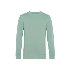 Image of B&C Mens Organic Crew Neck Sweat (M) (Sage)