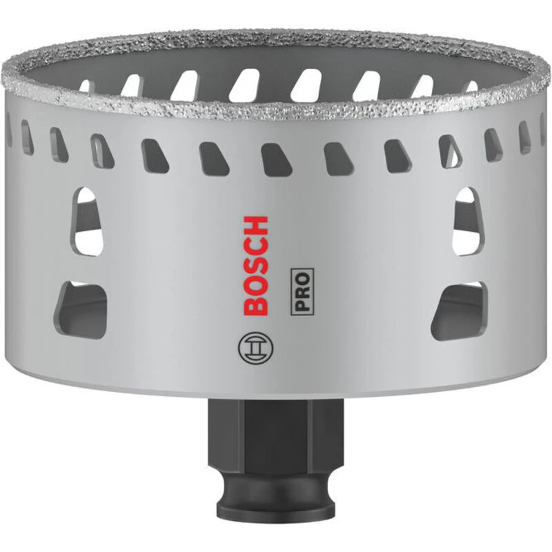 Image of Bosch PRO Power Change Plus Diamond Grit Tile Hole Saw 2608901572 Diameter: 79mm