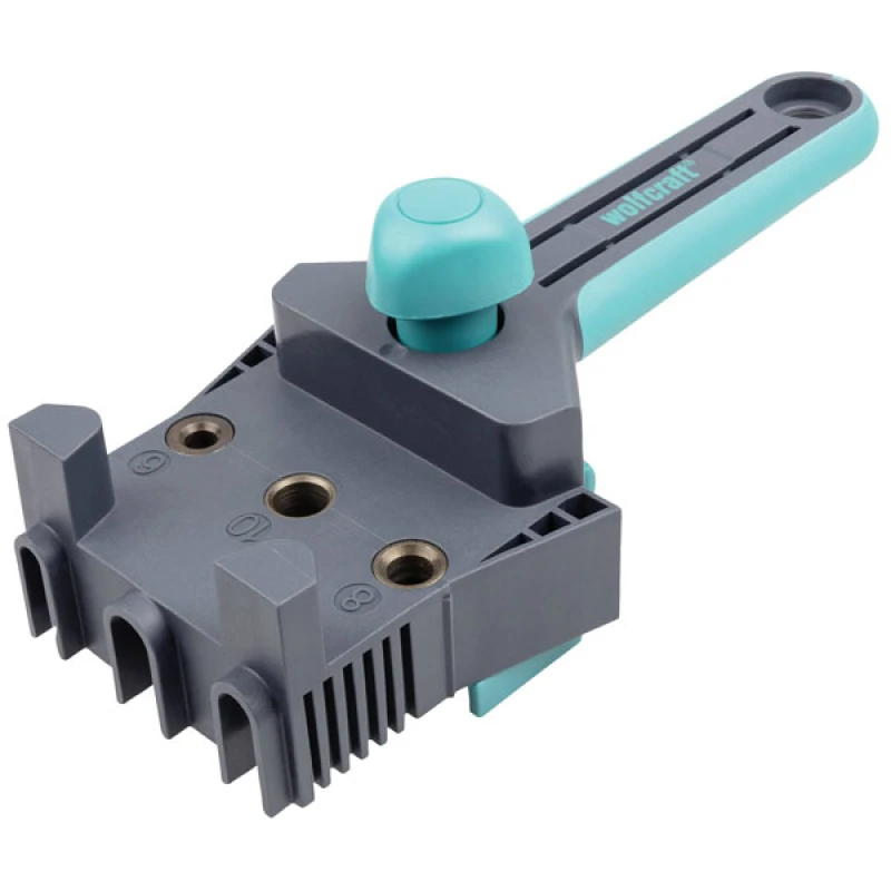 Image of Wolfcraft wolfcraft Dowelmaster-Dowel Gauge for Wood Joints with Ø 6, 8, 10 mm Dowel Pins 4640000