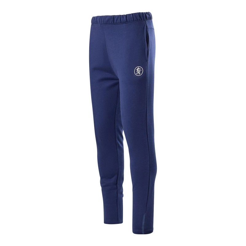 Image of Gym King Mens Cotton Open Hem Joggers Oxford Blue male Small