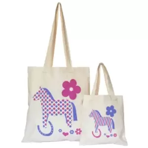 Image of Moorland Rider Cotton Gift Bag (Large) (May Vary) - May Vary