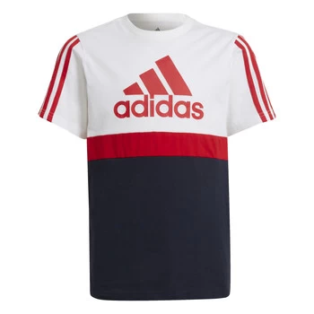 Image of adidas GUILIA boys's Childrens T shirt in Multicolour / 4 years,4 / 5 years,11 / 12 years,13 / 14 years,5 / 6 years,6 / 7 years,9 / 10 years,8 / 9 ans