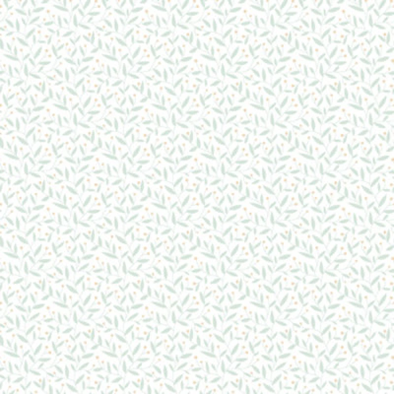 Image of Hoopla Walls Dotty Vine - Seafoam 10M Wallpaper